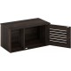 Furinno Peli Farmhouse Hidden Cat Litter Box Enclosure with Divider, Ebony Furinno Peli Farmhouse Hidden Cat Litter Box Enclosure with Divider, Ebony