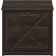 Furinno Peli Farmhouse Hidden Cat Litter Box Enclosure with Divider, Ebony Furinno Peli Farmhouse Hidden Cat Litter Box Enclosure with Divider, Ebony
