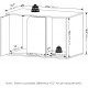 Furinno Peli Small Side Table with Cat Litter Tray Plain White Furinno Peli Small Side Table with Cat Litter Tray Plain White