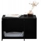 Furinno Peli Small Side Table with Cat Litter Tray Plain White Furinno Peli Small Side Table with Cat Litter Tray Plain White