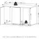 Furinno Peli Small Side Table with Cat Litter Tray Plain White Furinno Peli Small Side Table with Cat Litter Tray Plain White