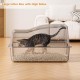 GarveeMore Katzentoilette aus Edelstahl, XXL, geschlossenes Katzentoilette, Öffnung Oben, Geruchskontrolle, auslaufsicher mit abnehmbarem Katzentoilette, 60 x 40 x 34,5 cm, Grau GarveeMore Katzentoilette aus Edelstahl, XXL, geschlossenes Katzentoilette, Öffnung Oben, Geruchskontrolle, auslaufsicher mit abnehmbarem Katzentoilette, 60 x 40 x 34,5 cm, Grau