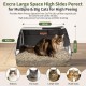 Gimars 3 in 1 High-Sided Anti-Spill Stainless Steel Cat Litter Tray with Lid, Extra Large Closed Cat Box with Shovel, Front & Top Entrance for Multiple Cats Gimars 3 in 1 High-Sided Anti-Spill Stainless Steel Cat Litter Tray with Lid, Extra Large Closed Cat Box with Shovel, Front & Top Entrance for Multiple Cats