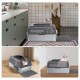 Gimars XL Katzenklo Edelstahl, Große Katzentoilette aus Metall 20L mit Streuschaufel & Matte, Edelstahl Katzenklo für mittelgroße & große Katzen Gimars XL Katzenklo Edelstahl, Große Katzentoilette aus Metall 20L mit Streuschaufel & Matte, Edelstahl Katzenklo für mittelgroße & große Katzen