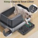 Gimars XL Metal Cat Litter Tray - Odour Resistant Cat Litter Tray Stainless Steel Leakproof Tray with Scoop & Mat, Suitable for Large, Medium & Small Cats Gimars XL Metal Cat Litter Tray - Odour Resistant Cat Litter Tray Stainless Steel Leakproof Tray with Scoop & Mat, Suitable for Large, Medium & Small Cats