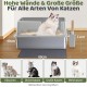 Gimars XL Metal Cat Litter Tray - Odour Resistant Cat Litter Tray Stainless Steel Leakproof Tray with Scoop & Mat, Suitable for Large, Medium & Small Cats Gimars XL Metal Cat Litter Tray - Odour Resistant Cat Litter Tray Stainless Steel Leakproof Tray with Scoop & Mat, Suitable for Large, Medium & Small Cats