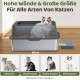 Gimars XL Metal Cat Litter Tray, Large Cat Litter Tray Stainless Steel 20 L with Shovel & Mat, Robust Metal Cat Litter Tray, Stainless Steel Cat Litter Tray for Large and Medium Cats Gimars XL Metal Cat Litter Tray, Large Cat Litter Tray Stainless Steel 20 L with Shovel & Mat, Robust Metal Cat Litter Tray, Stainless Steel Cat Litter Tray for Large and Medium Cats