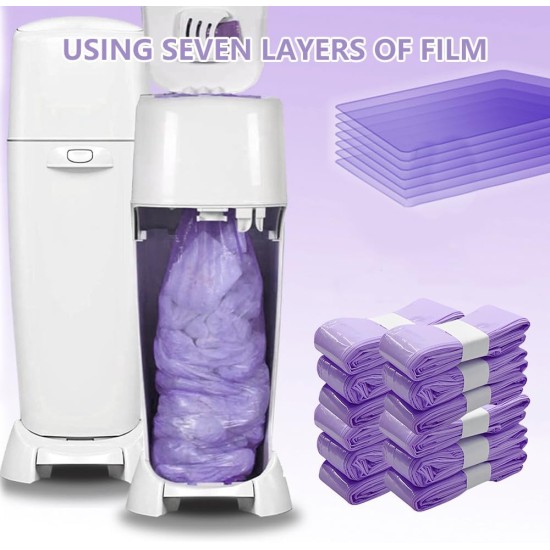 Gobesty Pack of 12 Nappy Bin Refill Film, 4.5 m Odour-Proof Nappy Bin Refill Cassettes, Refill Packs Nappy Bin Refill Bag Compatible Refill Cill for Litter Locker/LittyCat/Spross Gobesty Pack of 12 Nappy Bin Refill Film, 4.5 m Odour-Proof Nappy Bin Refill Cassettes, Refill Packs Nappy Bin Refill Bag Compatible Refill Cill for Litter Locker/LittyCat/Spross