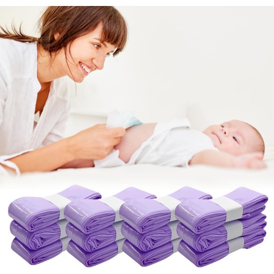 Gobesty Pack of 12 Nappy Bin Refill Film, 4.5 m Odour-Proof Nappy Bin Refill Cassettes, Refill Packs Nappy Bin Refill Bag Compatible Refill Cill for Litter Locker/LittyCat/Spross Gobesty Pack of 12 Nappy Bin Refill Film, 4.5 m Odour-Proof Nappy Bin Refill Cassettes, Refill Packs Nappy Bin Refill Bag Compatible Refill Cill for Litter Locker/LittyCat/Spross