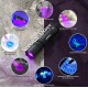 Gofimyee UV Torch Black Light Lamp, Pack of 2 Mini UV Lamp with Adjustable Focus, 395 nm Ultraviolet Lamp for Geocaching, Pet Urine Detectors, Amber Search etc., Includes 2 AA Batteries Gofimyee UV Torch Black Light Lamp, Pack of 2 Mini UV Lamp with Adjustable Focus, 395 nm Ultraviolet Lamp for Geocaching, Pet Urine Detectors, Amber Search etc., Includes 2 AA Batteries