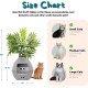 Good Pet Stuff, Hidden Cat Litter Tray and Reusable Insert, Square Cat Litter Tray with Artificial Plants, Ventilated Carbon Odor Filter System, Easy to Clean, White Birch Good Pet Stuff, Hidden Cat Litter Tray and Reusable Insert, Square Cat Litter Tray with Artificial Plants, Ventilated Carbon Odor Filter System, Easy to Clean, White Birch
