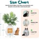 Good Pet Stuff, The Courtyard Hidden Cat Litter Box, Artificial Plants and Closed Square Cat Litter Box, Vented and Odour Filter, Easy to Clean, White Birch Good Pet Stuff, The Courtyard Hidden Cat Litter Box, Artificial Plants and Closed Square Cat Litter Box, Vented and Odour Filter, Easy to Clean, White Birch