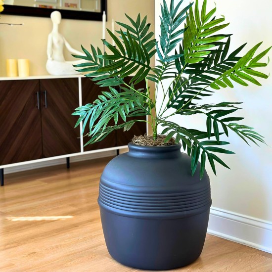 Good Pet Stuff, The Original Hidden Cat Litter Box, Artificial Plants and Closed Cat Litter Box, Ventilated and Odour Filter, Easy to Clean, Black Suede Good Pet Stuff, The Original Hidden Cat Litter Box, Artificial Plants and Closed Cat Litter Box, Ventilated and Odour Filter, Easy to Clean, Black Suede