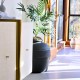 Good Pet Stuff, The Original Hidden Cat Litter Box, Artificial Plants and Closed Cat Litter Box, Ventilated and Odour Filter, Easy to Clean, Black Suede Good Pet Stuff, The Original Hidden Cat Litter Box, Artificial Plants and Closed Cat Litter Box, Ventilated and Odour Filter, Easy to Clean, Black Suede