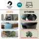 Good Pet Stuff, The Original Hidden Cat Litter Box, Artificial Plants and Closed Cat Litter Box, Ventilated and Odour Filter, Easy to Clean, Black Suede Good Pet Stuff, The Original Hidden Cat Litter Box, Artificial Plants and Closed Cat Litter Box, Ventilated and Odour Filter, Easy to Clean, Black Suede