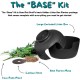 Good Pet Stuff, The Original Hidden Cat Litter Box, Artificial Plants and Closed Cat Litter Box, Ventilated and Odour Filter, Easy to Clean, Black Suede Good Pet Stuff, The Original Hidden Cat Litter Box, Artificial Plants and Closed Cat Litter Box, Ventilated and Odour Filter, Easy to Clean, Black Suede