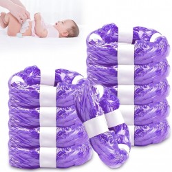 GothicBride Pack of 10 Refill Film for Nappy Bins, 4.5 m Odour-Proof Nappy Bin Refill Bags - Up to 320 Nappies, Compatible with Refill Cassettes from Angelcare/Tommee Tippee/Litter Locker - Purple GothicBride Pack of 10 Refill Film for Nappy Bins, 4.5 m Odour-Proof Nappy Bin Refill Bags - Up to 320 Nappies, Compatible with Refill Cassettes from Angelcare/Tommee Tippee/Litter Locker - Purple