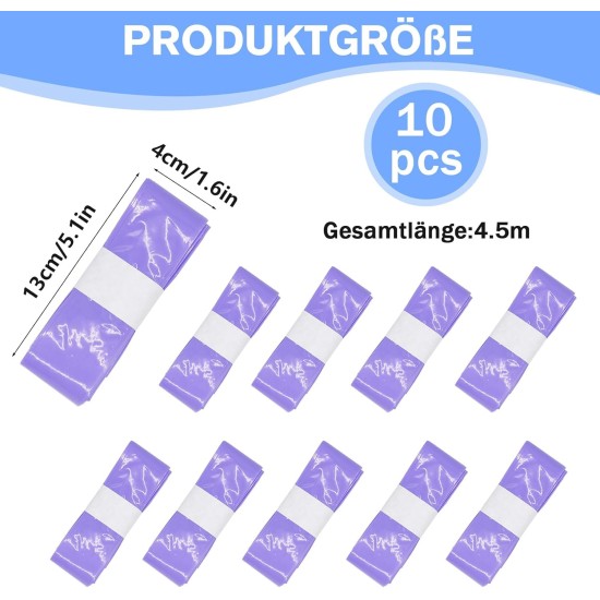 GothicBride Pack of 10 Refill Film for Nappy Bins, 4.5 m Odour-Proof Nappy Bin Refill Bags - Up to 320 Nappies, Compatible with Refill Cassettes from Angelcare/Tommee Tippee/Litter Locker - Purple GothicBride Pack of 10 Refill Film for Nappy Bins, 4.5 m Odour-Proof Nappy Bin Refill Bags - Up to 320 Nappies, Compatible with Refill Cassettes from Angelcare/Tommee Tippee/Litter Locker - Purple