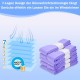 GothicBride Pack of 10 Refill Film for Nappy Bins, 4.5 m Odour-Proof Nappy Bin Refill Bags - Up to 320 Nappies, Compatible with Refill Cassettes from Angelcare/Tommee Tippee/Litter Locker - Purple GothicBride Pack of 10 Refill Film for Nappy Bins, 4.5 m Odour-Proof Nappy Bin Refill Bags - Up to 320 Nappies, Compatible with Refill Cassettes from Angelcare/Tommee Tippee/Litter Locker - Purple