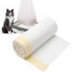 HENGBIRD Cat Litter Box Bag 1 Roll 20 Pieces Cat Litter Box Bag with Drawstring Thickened Bag for Cat Litter Tray Tear-Resistant Cat Litter Tray Bag Strong Load Capacity 79 x 45 cm