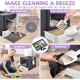 HOMAGICO Cat Litter Tray with Cat Litter Tray and Scoop, Large, Foldable Cat Litter Tray with Lid, Free to Put on and Take Off, Odour Control, Closed Cat Litter Tray, Splash Guard, Easy to Use HOMAGICO Cat Litter Tray with Cat Litter Tray and Scoop, Large, Foldable Cat Litter Tray with Lid, Free to Put on and Take Off, Odour Control, Closed Cat Litter Tray, Splash Guard, Easy to Use
