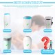 HUPIRCT Nappy Bin Refill Cassettes, 50% Longer Length, More Capacity, Additional Odour-Inhibiting EVOH Material, Seven Layers Thickness, Super Compatibility (Pack of 1) HUPIRCT Nappy Bin Refill Cassettes, 50% Longer Length, More Capacity, Additional Odour-Inhibiting EVOH Material, Seven Layers Thickness, Super Compatibility (Pack of 1)