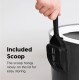 IRIS Top Entry Cat Litter Box, Dark Gray/White IRIS Top Entry Cat Litter Box, Dark Gray/White