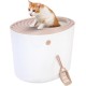 IRIS Top Entry Cat Litter Box, White IRIS Top Entry Cat Litter Box, White