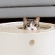IRIS Top Entry Cat Litter Box, White IRIS Top Entry Cat Litter Box, White