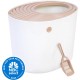 IRIS Top Entry Cat Litter Box, White IRIS Top Entry Cat Litter Box, White