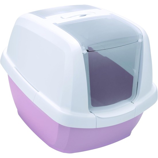 Imac Maddy Cat Litter Tray 62 x 49.5 x 47.5 H Ideal for Large Cats (Pink) Imac Maddy Cat Litter Tray 62 x 49.5 x 47.5 H Ideal for Large Cats (Pink)