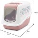 Impression Toilet House 56 x 39 x 38.5 cm Pink Impression Toilet House 56 x 39 x 38.5 cm Pink
