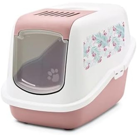Impression Toilet House 56 x 39 x 38.5 cm Pink Impression Toilet House 56 x 39 x 38.5 cm Pink