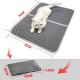 Improved Cat Litter Tray Mat 70 x 55 cm | Cat Litter Mat Pad for Cat Litter Tray Mat | Double Layer Design Waterproof Urine Proof Easy Cleaning Cat Mat - Grey Improved Cat Litter Tray Mat 70 x 55 cm | Cat Litter Mat Pad for Cat Litter Tray Mat | Double Layer Design Waterproof Urine Proof Easy Cleaning Cat Mat - Grey