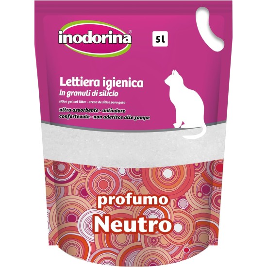 Inodorina Arena Bag Lecho Neutro 5 L Inodorina Arena Bag Lecho Neutro 5 L