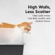 Iris Ohyama CLH-12 Cat Litter Tray, up to 7 kg, Set of 2, Grey, Open, without Lid, High Removable Edge, for Large Cats, Kittens, XXL Cat Litter Box, BPA-Free Iris Ohyama CLH-12 Cat Litter Tray, up to 7 kg, Set of 2, Grey, Open, without Lid, High Removable Edge, for Large Cats, Kittens, XXL Cat Litter Box, BPA-Free
