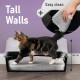 Iris Ohyama CLH-12 Cat Litter Tray, up to 7 kg, Set of 2, Grey, Open, without Lid, High Removable Edge, for Large Cats, Kittens, XXL Cat Litter Box, BPA-Free Iris Ohyama CLH-12 Cat Litter Tray, up to 7 kg, Set of 2, Grey, Open, without Lid, High Removable Edge, for Large Cats, Kittens, XXL Cat Litter Box, BPA-Free