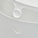 Iris Ohyama, Large Plastic Cat Litter Tray with Top Access, includes Scoop and Slotted Lid, W 53 x D 41 x H 37 cm, Unit, BPA-Free, Scoop Holder, PUNT-530, White/Beige Iris Ohyama, Large Plastic Cat Litter Tray with Top Access, includes Scoop and Slotted Lid, W 53 x D 41 x H 37 cm, Unit, BPA-Free, Scoop Holder, PUNT-530, White/Beige