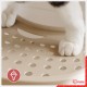 Iris Ohyama, Large Plastic Cat Litter Tray with Top Access, includes Scoop and Slotted Lid, W 53 x D 41 x H 37 cm, Unit, BPA-Free, Scoop Holder, PUNT-530, White/Beige Iris Ohyama, Large Plastic Cat Litter Tray with Top Access, includes Scoop and Slotted Lid, W 53 x D 41 x H 37 cm, Unit, BPA-Free, Scoop Holder, PUNT-530, White/Beige