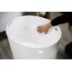 Iris Ohyama, Large Plastic Cat Litter Tray with Top Access, includes Scoop and Slotted Lid, W 53 x D 41 x H 37 cm, Unit, BPA-Free, Scoop Holder, PUNT-530, White/Beige Iris Ohyama, Large Plastic Cat Litter Tray with Top Access, includes Scoop and Slotted Lid, W 53 x D 41 x H 37 cm, Unit, BPA-Free, Scoop Holder, PUNT-530, White/Beige