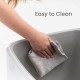 Iris Ohyama, Large Plastic Cat Litter Tray with Top Access, includes Scoop and Slotted Lid, W 53 x D 41 x H 37 cm, Unit, BPA-Free, Scoop Holder, PUNT-530, White/Beige Iris Ohyama, Large Plastic Cat Litter Tray with Top Access, includes Scoop and Slotted Lid, W 53 x D 41 x H 37 cm, Unit, BPA-Free, Scoop Holder, PUNT-530, White/Beige