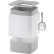 Iris Ohyama, Large Plastic Cat Litter Tray with Top Access, includes Scoop and Slotted Lid, W 53 x D 41 x H 37 cm, Unit, BPA-Free, Scoop Holder, PUNT-530, White/Beige Iris Ohyama, Large Plastic Cat Litter Tray with Top Access, includes Scoop and Slotted Lid, W 53 x D 41 x H 37 cm, Unit, BPA-Free, Scoop Holder, PUNT-530, White/Beige