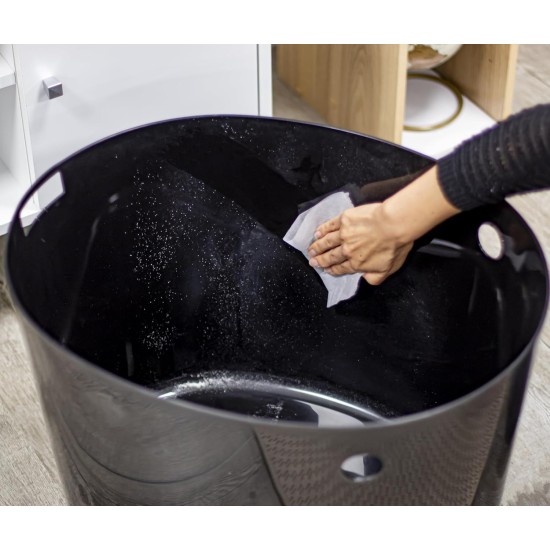 Iris Ohyama, Large Plastic Cat Litter Tray with Top Access, includes Scoop and Slotted Lid, W 53 x D 41 x H 37 cm, Unit, BPA-Free, Scoop Holder, PUNT-530, White/Beige Iris Ohyama, Large Plastic Cat Litter Tray with Top Access, includes Scoop and Slotted Lid, W 53 x D 41 x H 37 cm, Unit, BPA-Free, Scoop Holder, PUNT-530, White/Beige