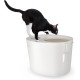Iris Ohyama, Large Plastic Cat Litter Tray with Top Access, includes Scoop and Slotted Lid, W 53 x D 41 x H 37 cm, Unit, BPA-Free, Scoop Holder, PUNT-530, White/Beige Iris Ohyama, Large Plastic Cat Litter Tray with Top Access, includes Scoop and Slotted Lid, W 53 x D 41 x H 37 cm, Unit, BPA-Free, Scoop Holder, PUNT-530, White/Beige