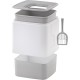 Iris Ohyama, Plastic Cat Litter Tray with Top Entry, includes Scoop and Slotted Lid, W 53 x D 41 x H 37 cm, PUNT-530, Grey Iris Ohyama, Plastic Cat Litter Tray with Top Entry, includes Scoop and Slotted Lid, W 53 x D 41 x H 37 cm, PUNT-530, Grey