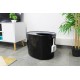 Iris Ohyama, Plastic Cat Litter Tray with Top Entry, includes Scoop and Slotted Lid, W 53 x D 41 x H 37 cm, PUNT-530, Grey Iris Ohyama, Plastic Cat Litter Tray with Top Entry, includes Scoop and Slotted Lid, W 53 x D 41 x H 37 cm, PUNT-530, Grey