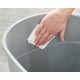 Iris Ohyama, Plastic Cat Litter Tray with Top Entry, includes Scoop and Slotted Lid, W 53 x D 41 x H 37 cm, PUNT-530, Grey Iris Ohyama, Plastic Cat Litter Tray with Top Entry, includes Scoop and Slotted Lid, W 53 x D 41 x H 37 cm, PUNT-530, Grey