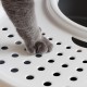 Iris Ohyama, Plastic Cat Litter Tray with Top Entry, includes Scoop and Slotted Lid, W 53 x D 41 x H 37 cm, PUNT-530, Grey Iris Ohyama, Plastic Cat Litter Tray with Top Entry, includes Scoop and Slotted Lid, W 53 x D 41 x H 37 cm, PUNT-530, Grey