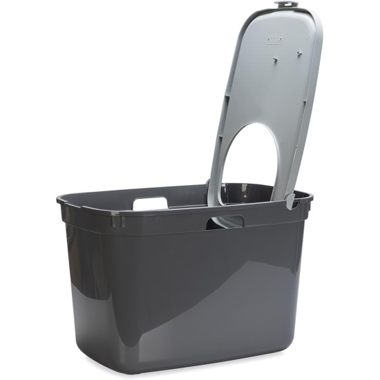 Karlie Eco Top Cat Litter Tray 59 x 39 x 38 cm Grey Karlie Eco Top Cat Litter Tray 59 x 39 x 38 cm Grey