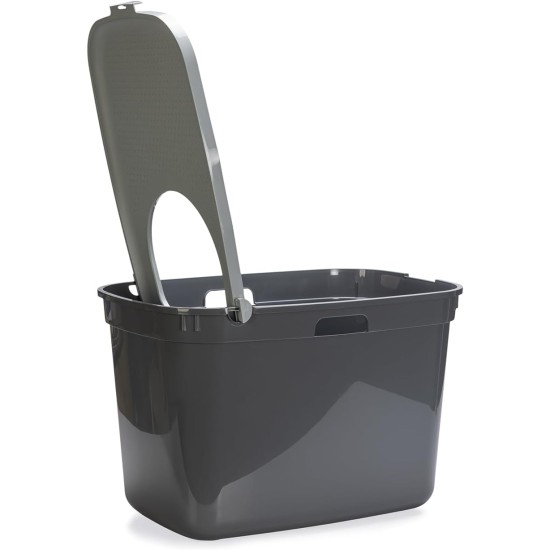 Karlie Eco Top Cat Litter Tray 59 x 39 x 38 cm Grey Karlie Eco Top Cat Litter Tray 59 x 39 x 38 cm Grey
